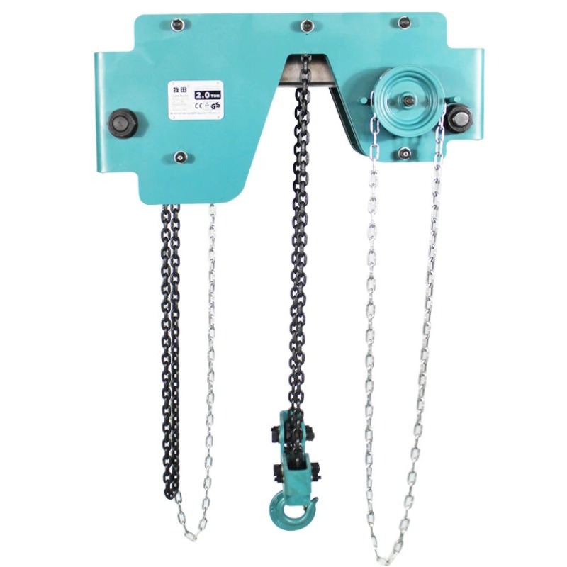 Heavy Equipment Lift - Düşük Tavan Yüksekliği Çift Zincirli El