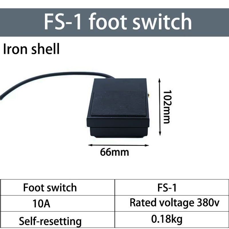 Ayak Pedalı Anahtarı TFS-1, Ağ - Heavy Equipment Grinder incelemesi ve fiyatı